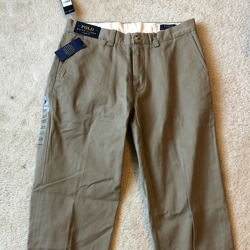 Ralph Lauren 32x30 Brown Khaki Pants